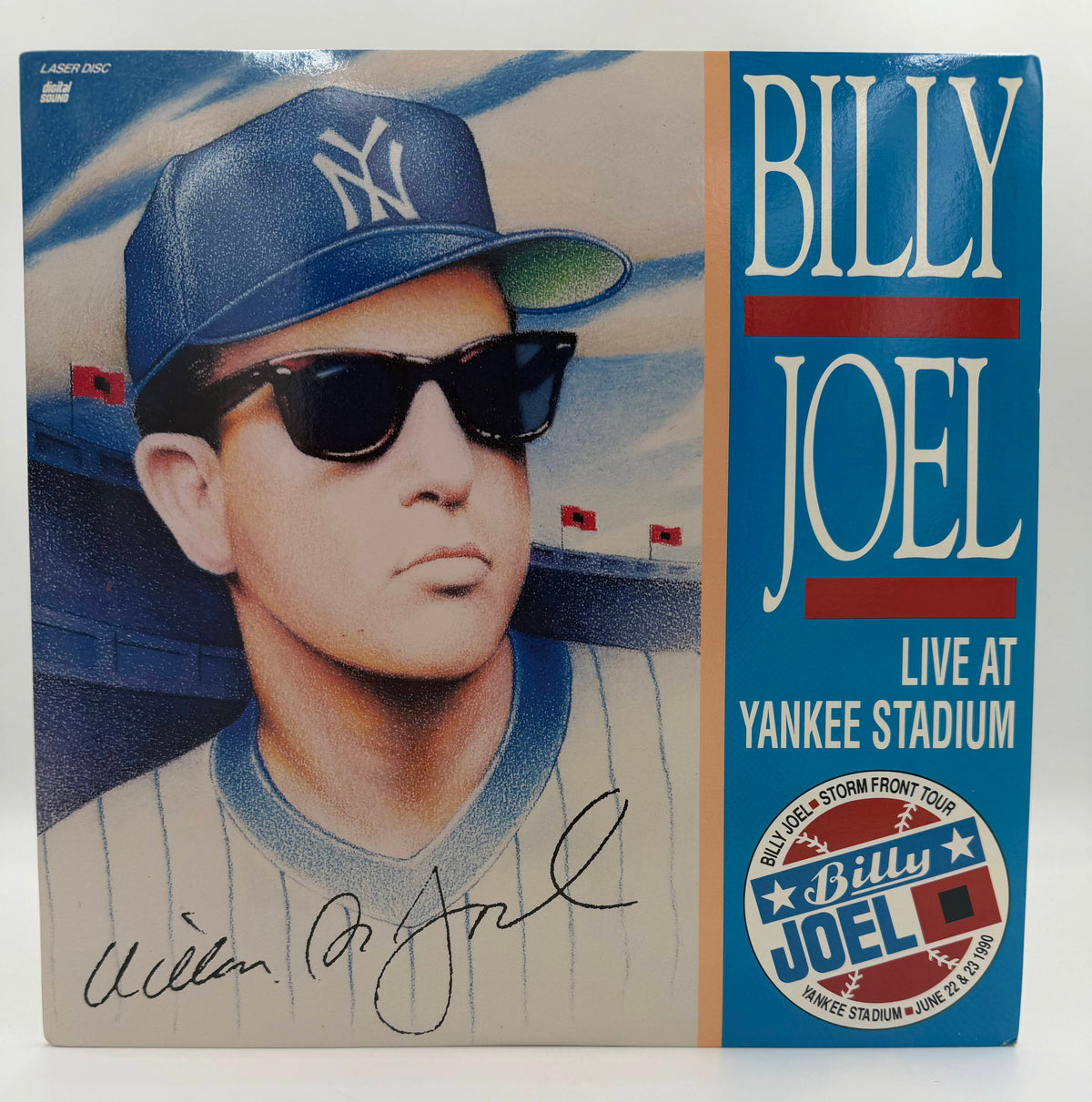 Billy Joel - Live At Yankee Stadium (1990) LaserDisc - EX