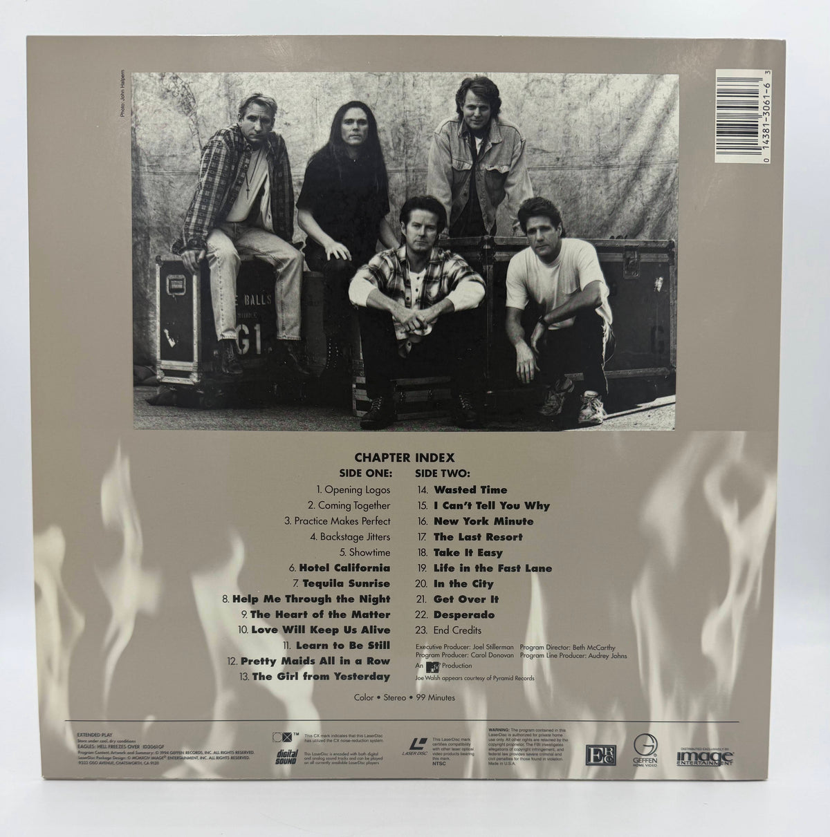 Eagles - Hell Freezes Over (1994) LaserDisc - EX MTV Special Reunion