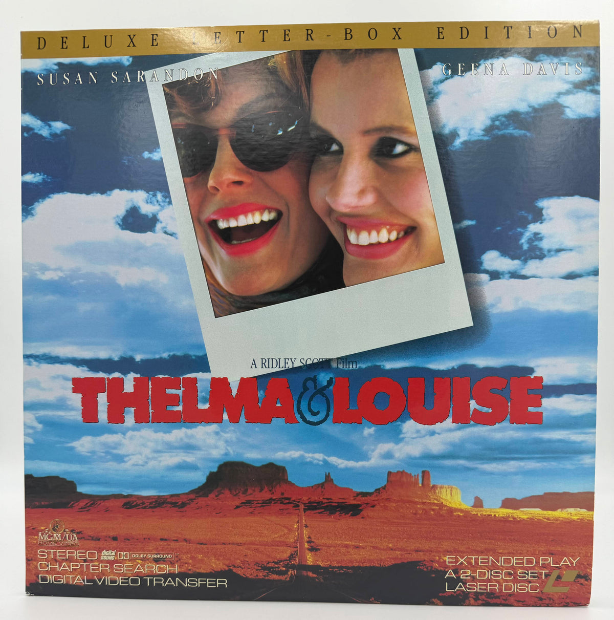 Thelma & Louise (1991) LaserDisc - EX