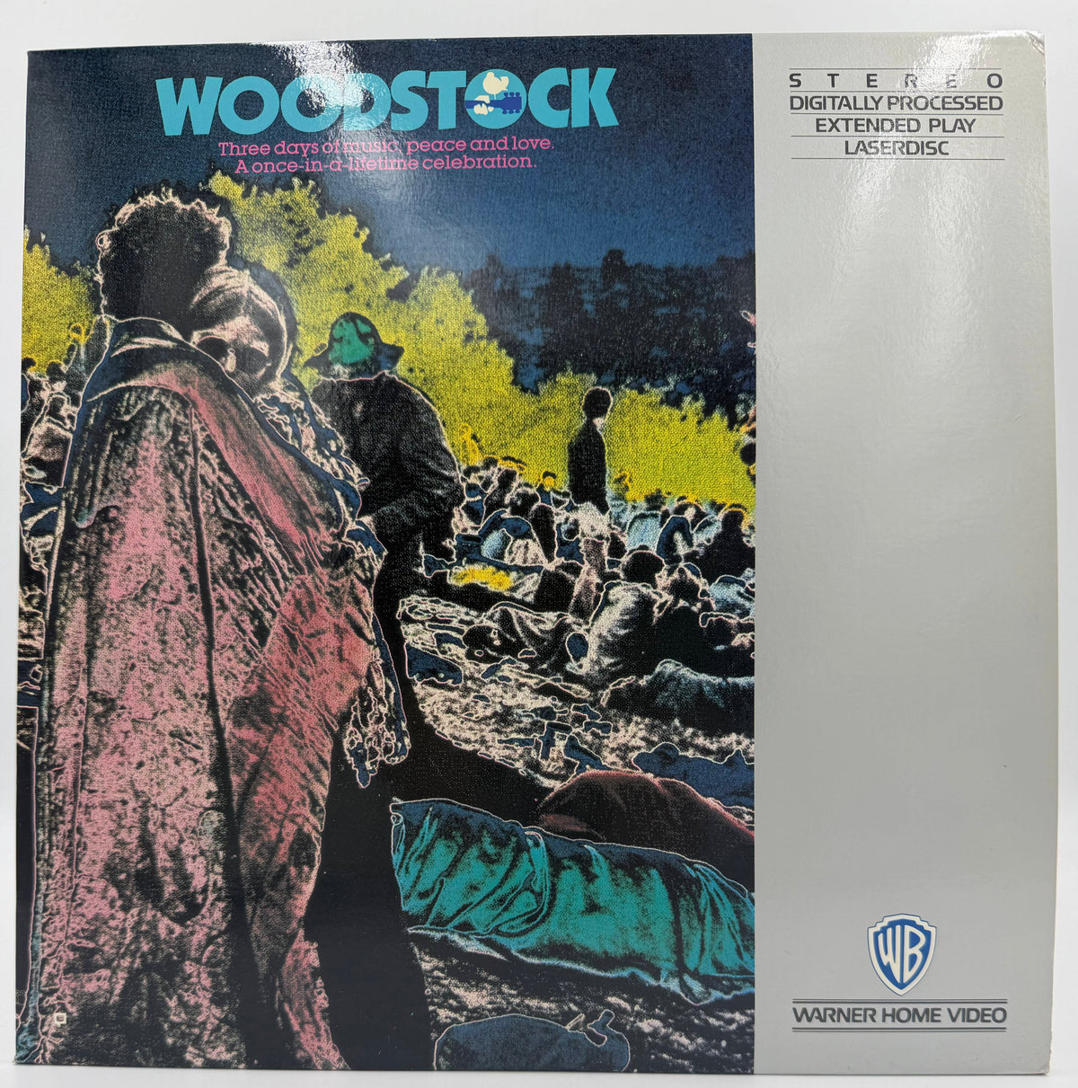Woodstock: 3 Days Of Music, Peace And Love (1970) LaserDisc - EX