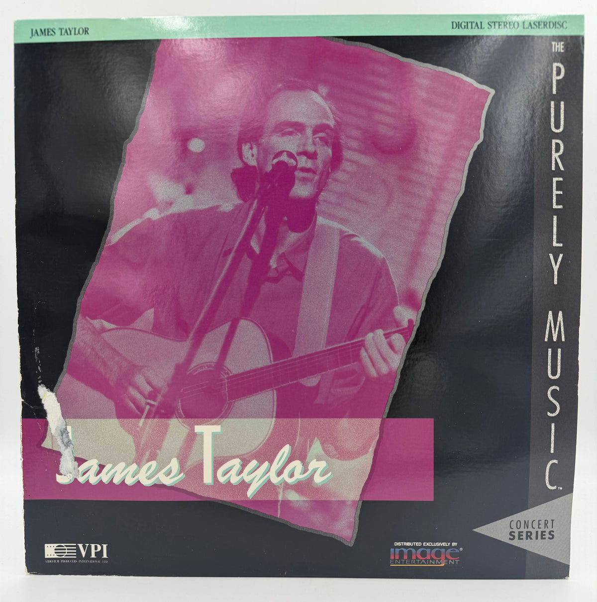 James Taylor - On The Filter Musik (1986/1991) LaserDisc - VG