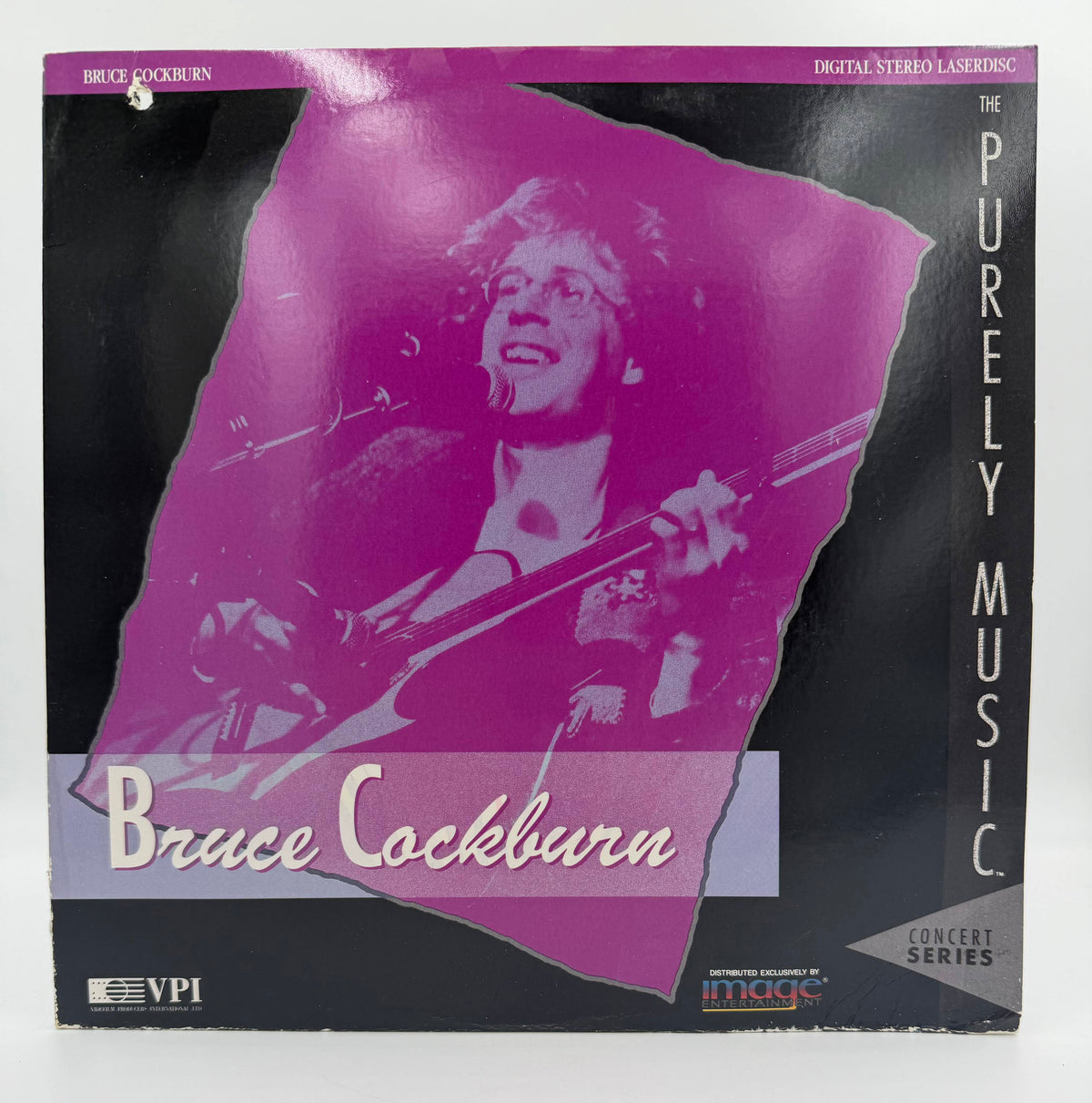 Bruce Cockburn - On The Filter Musik (1985/1991) LaserDisc - VG