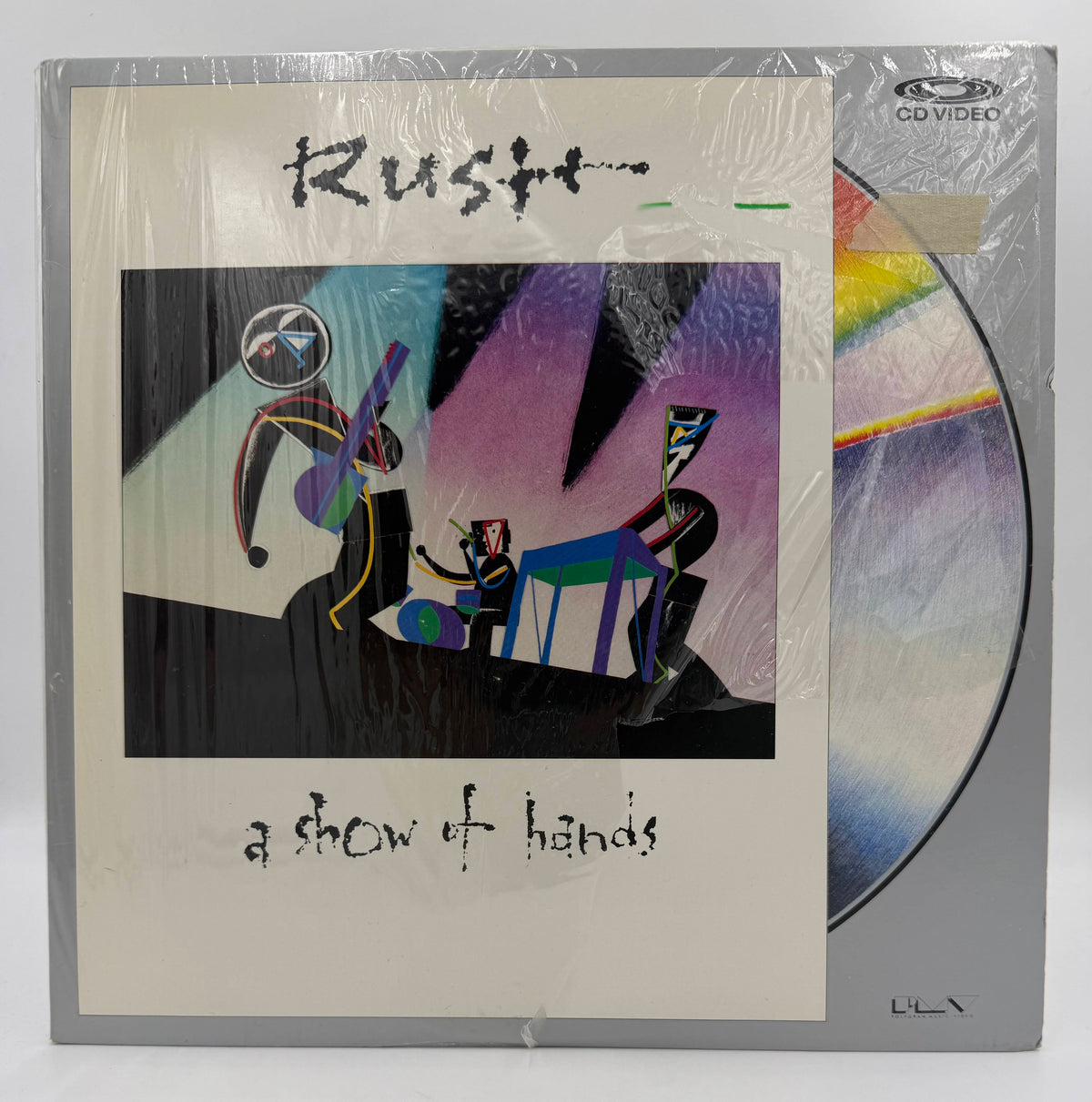Rush – A Show of Hands (1989) LaserDisc (CD Video Format) - VG+