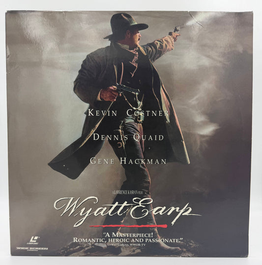 Wyatt Earp – Widescreen Edition (1994) LaserDisc - VG+