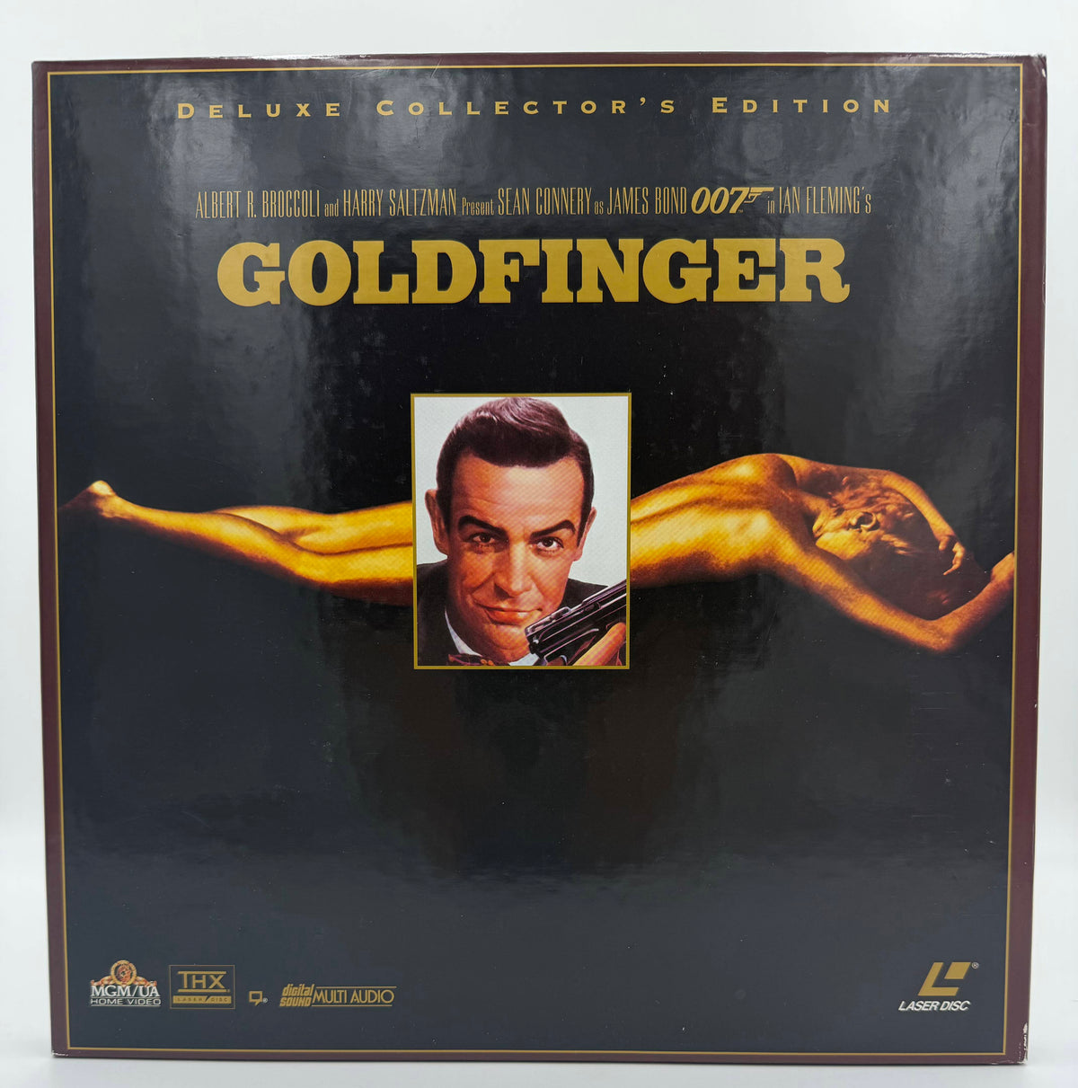 Goldfinger – Deluxe Collector's Edition (1995) LaserDisc Box Set - EX James Bond