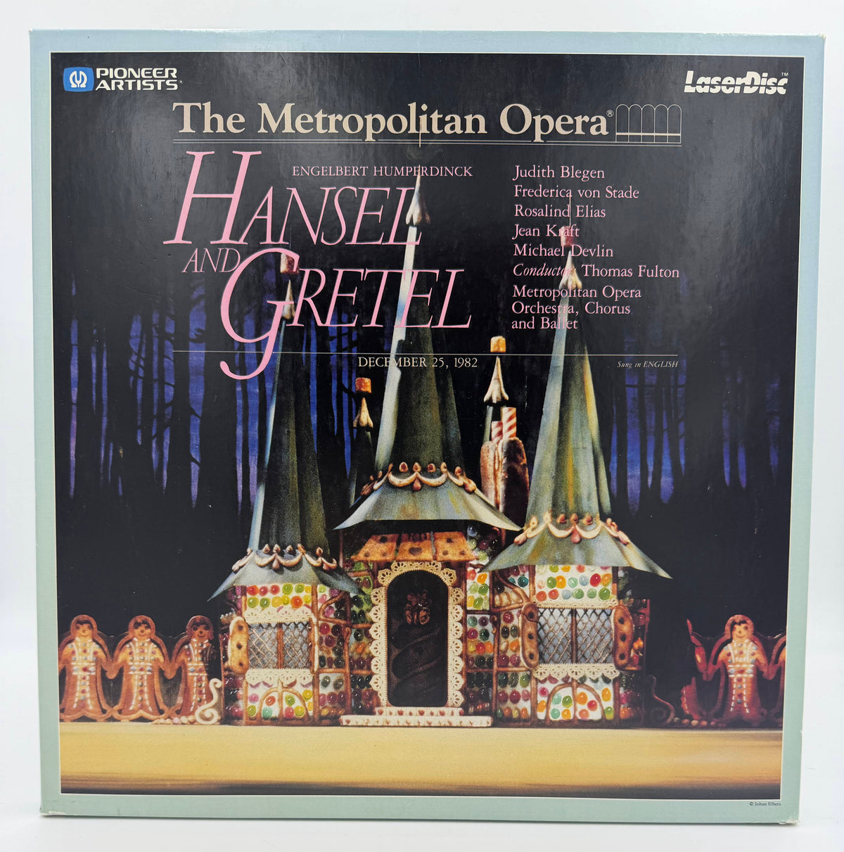 The Metropolitan Opera: Hansel and Gretel (1982/1983) LaserDisc - VG+/EX