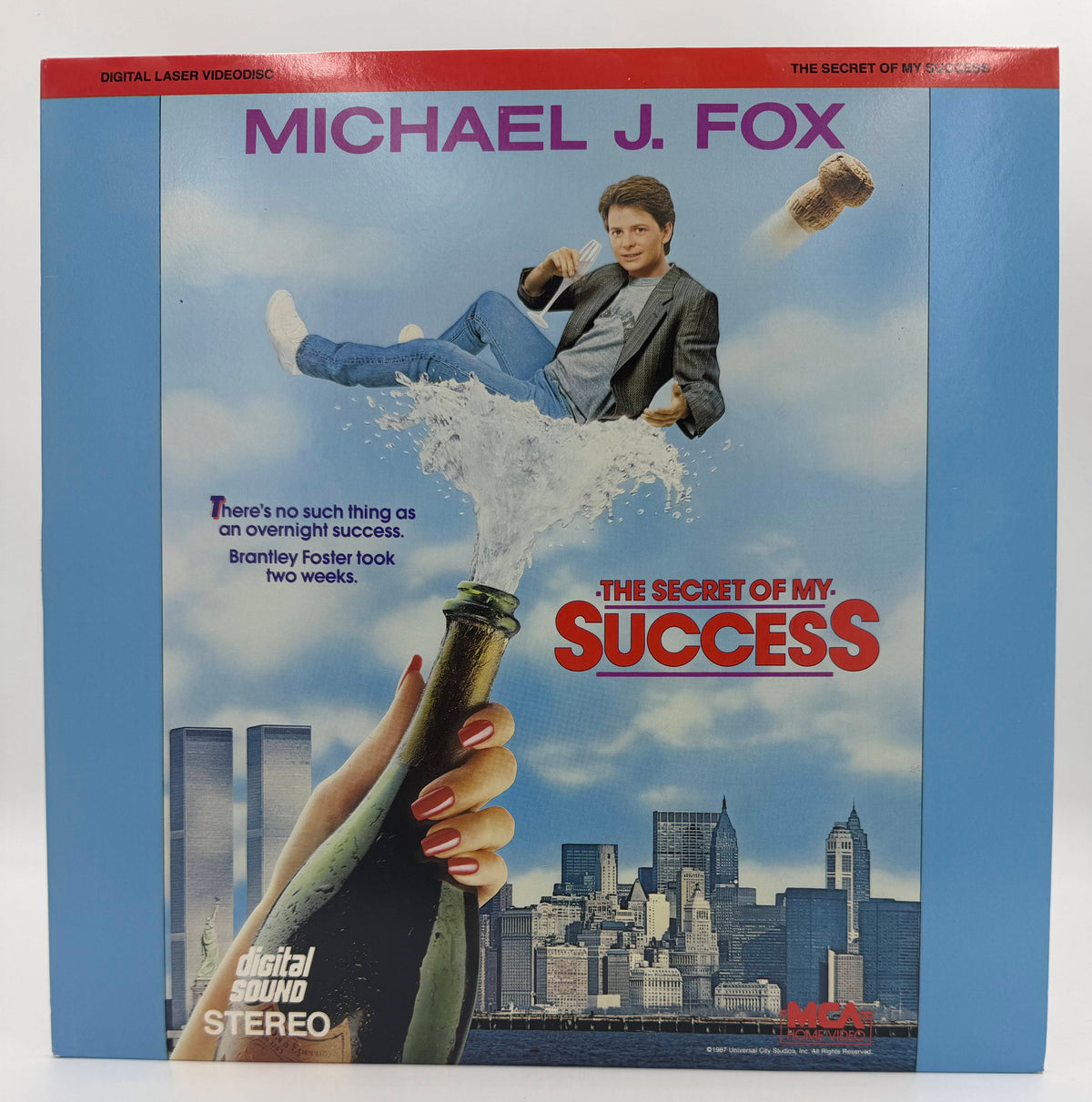 The Secret of My Success (1987) – LaserDisc - EX Michael J Fox