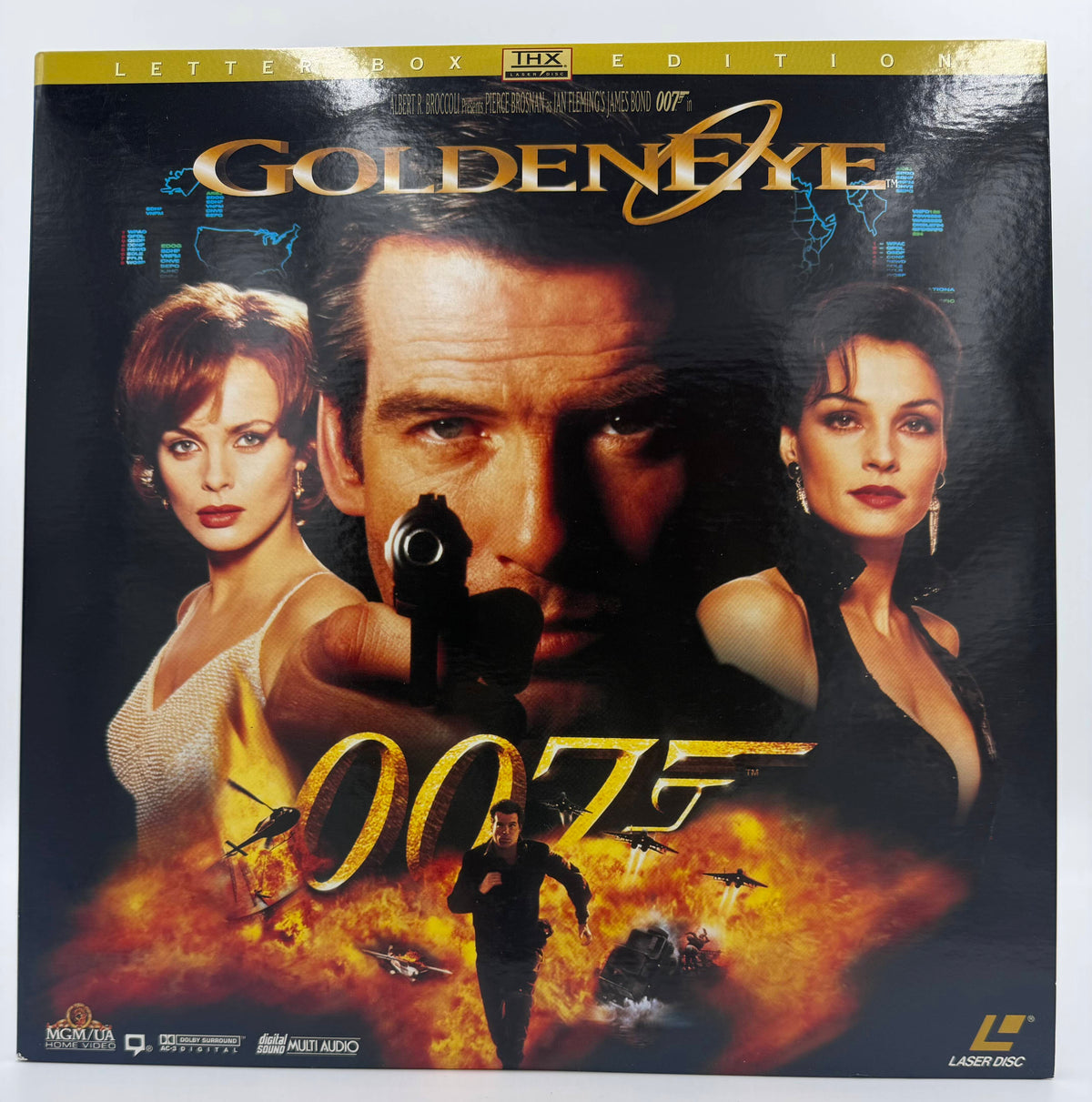 GoldenEye (1995) – Letterbox THX Edition LaserDisc - EX James Bond