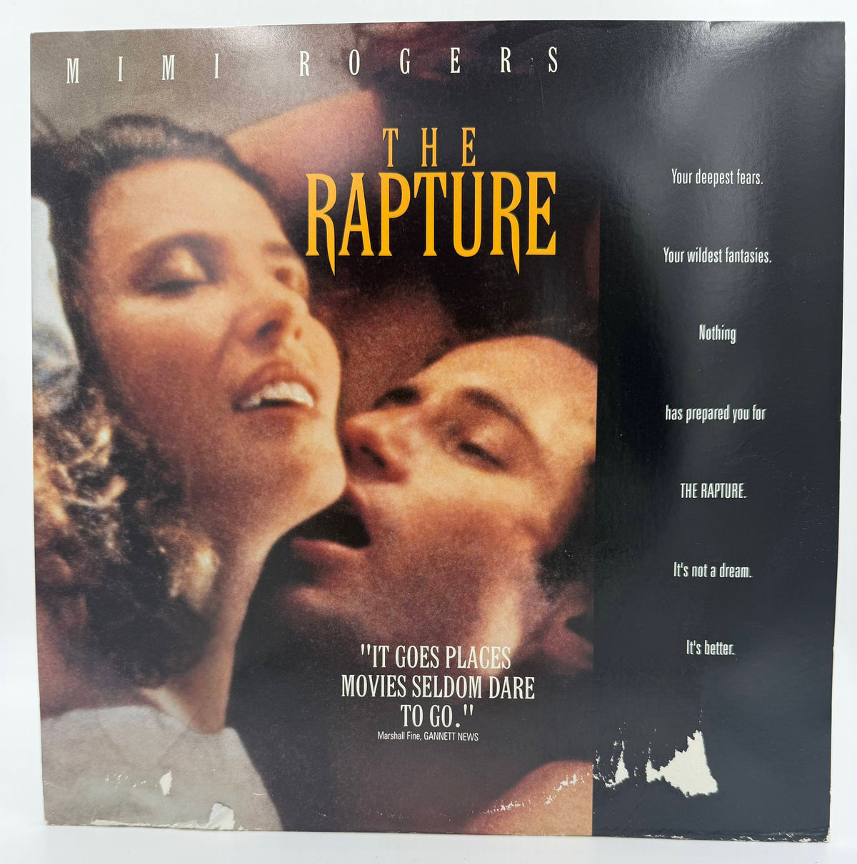 The Rapture (1991) – LaserDisc - Fair/Good Condition