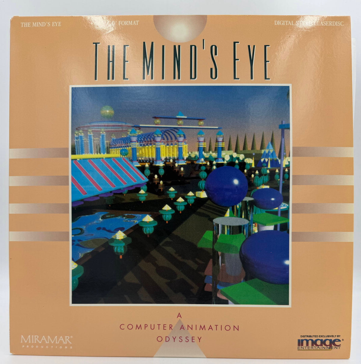 The Mind's Eye: A Computer Animation Odyssey (1990) – LaserDisc - EX