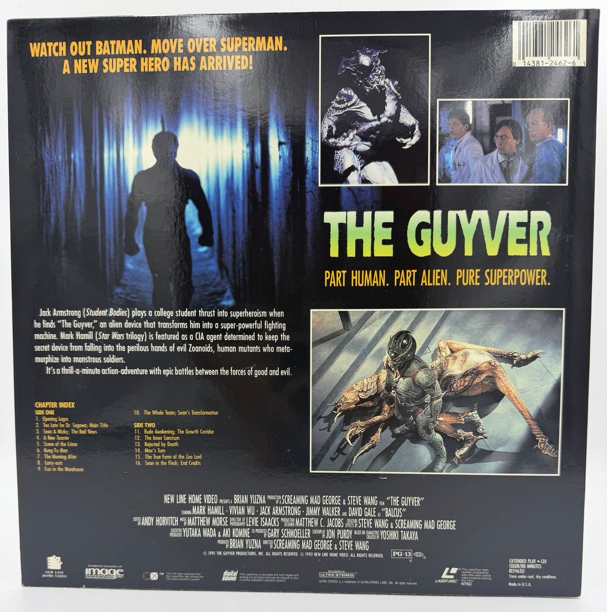 The Guyver (1991 / 1992) – LaserDisc - EX