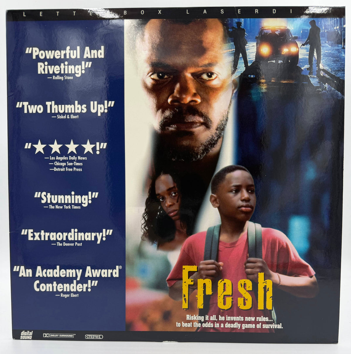 Fresh (1994 / 1995) Letterboxed Laserdisc - EX