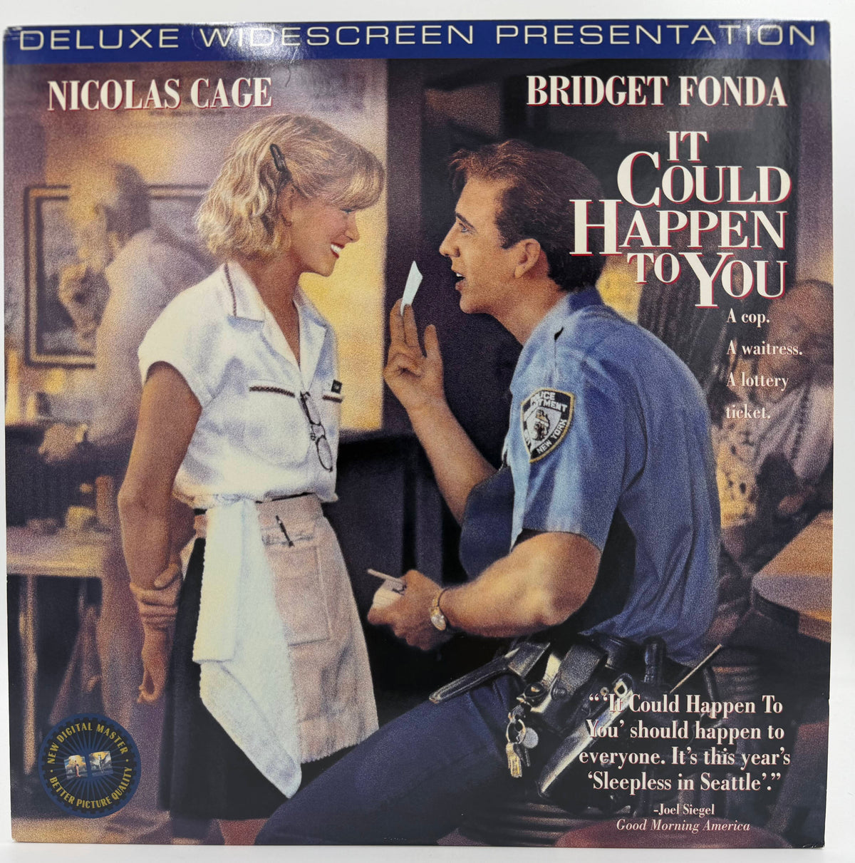 It Could Happen to You (1994) Deluxe Widescreen Presentation – LaserDisc - EX