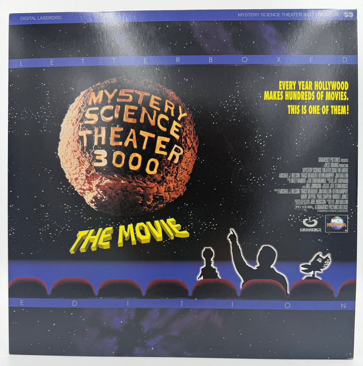 Mystery Science Theater 3000: The Movie (1996) Letterboxed Edition – LaserDisc - EX.