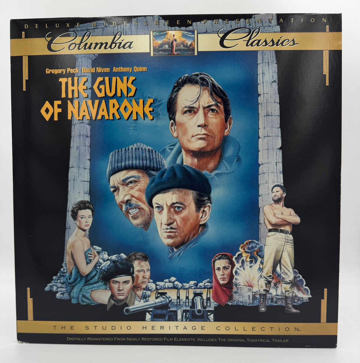 The Guns of Navarone (1961 / 1993) The Studio Heritage Collection / Deluxe Widescreen Presentation – LaserDisc - EX.