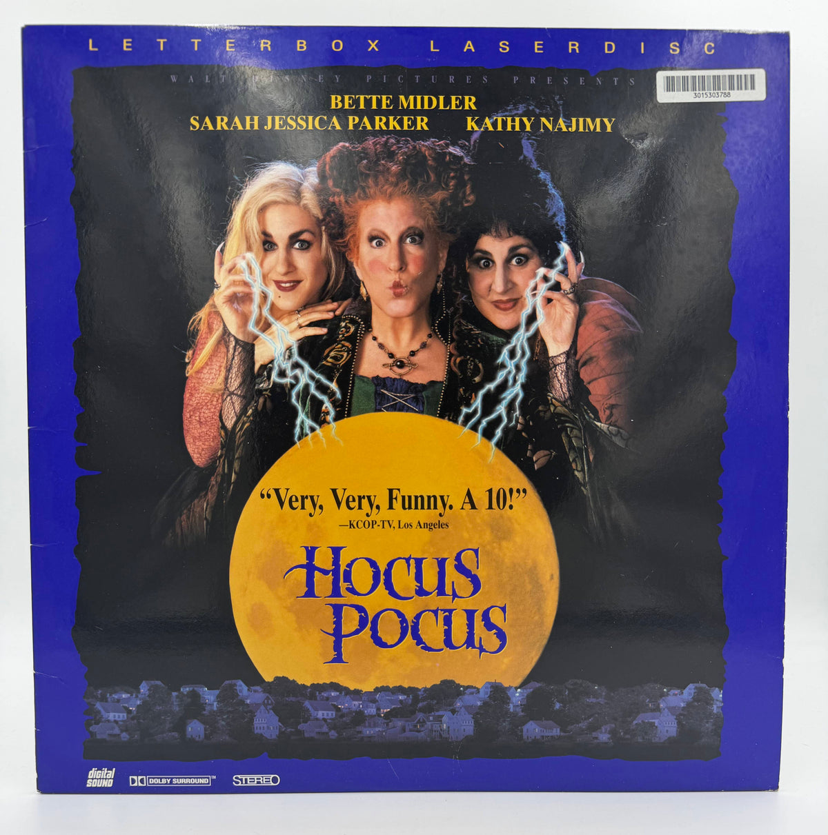 Hocus Pocus (1993) Letterbox Laserdisc – VG+