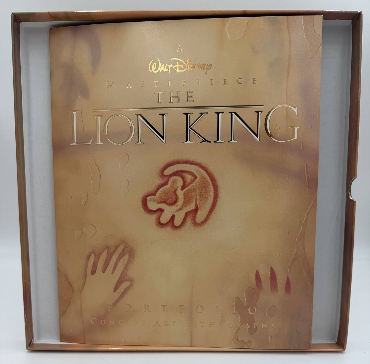 The Lion King (1994 / 1995) Masterpiece Deluxe CAV Letterbox Edition Box Set – LaserDisc - EX