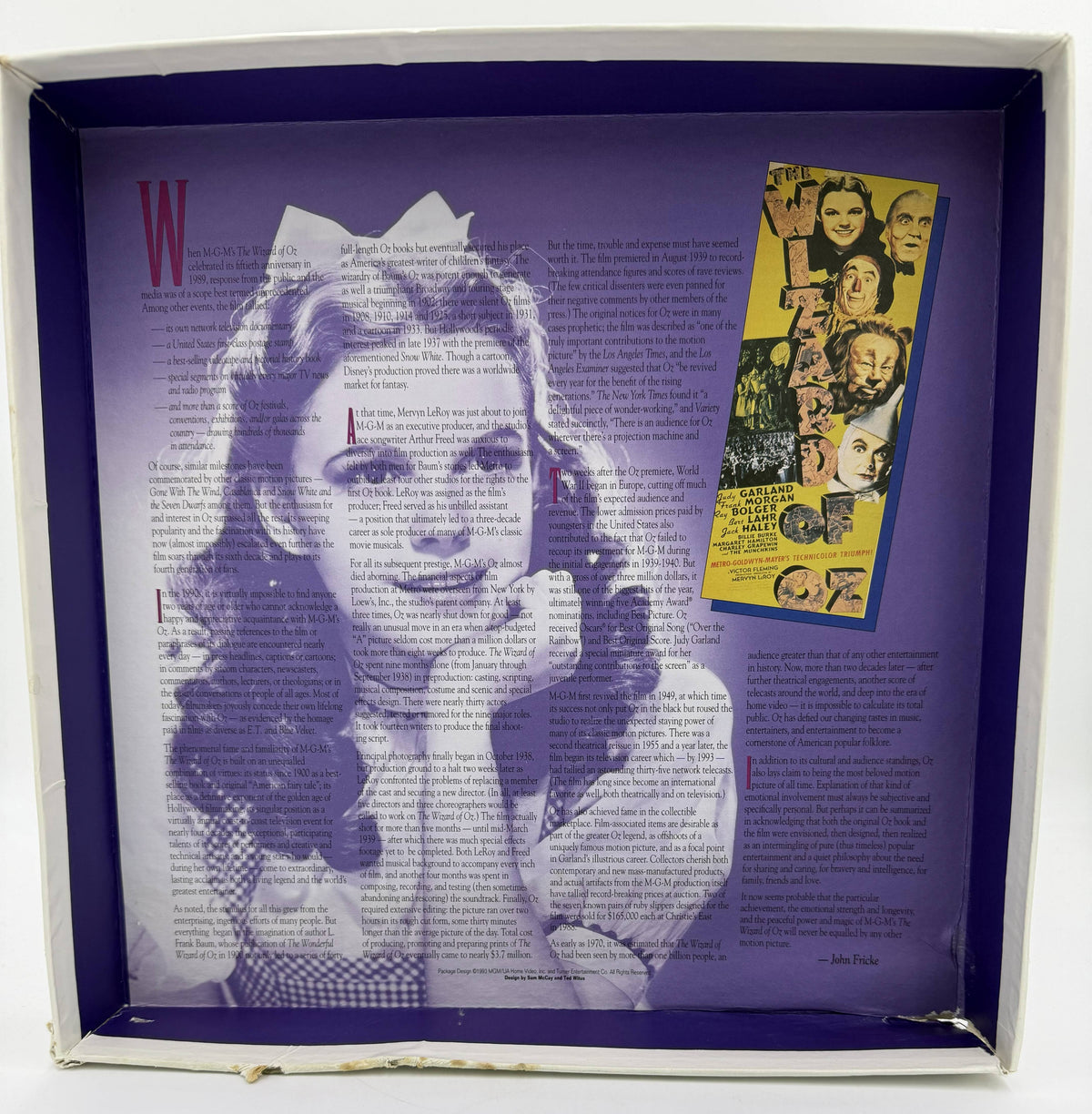 The Ultimate Oz: The Definitive Collector's Edition of "The Wizard of Oz" (1939 / 1993) CAV/CLV Special THX Edition Box Set – LaserDisc - VG+