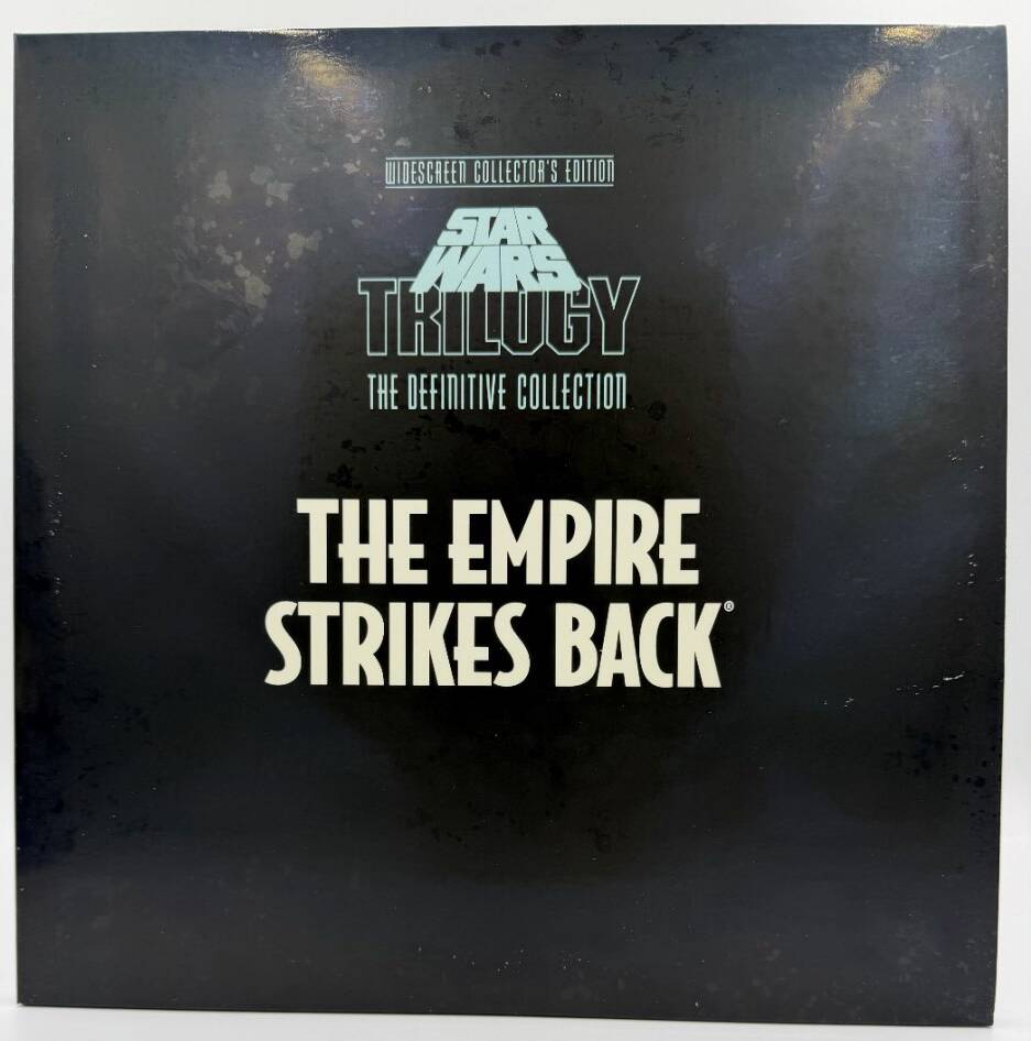 Star Wars Trilogy: The Definitive Collection (1977-1983 / 1993) Widescreen Collector's Edition CAV Box Set – LaserDisc - EX