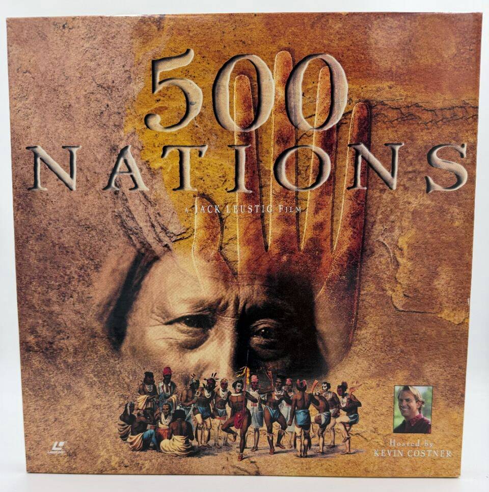 500 Nations (1995) 4-Disc LaserDisc Box Set - EX