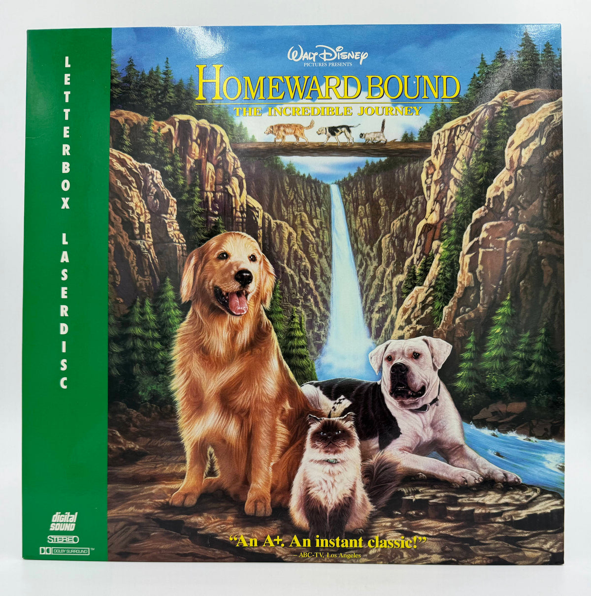 Homeward Bound: The Incredible Journey (1993 / 1993) Letterbox Edition – LaserDisc - EX