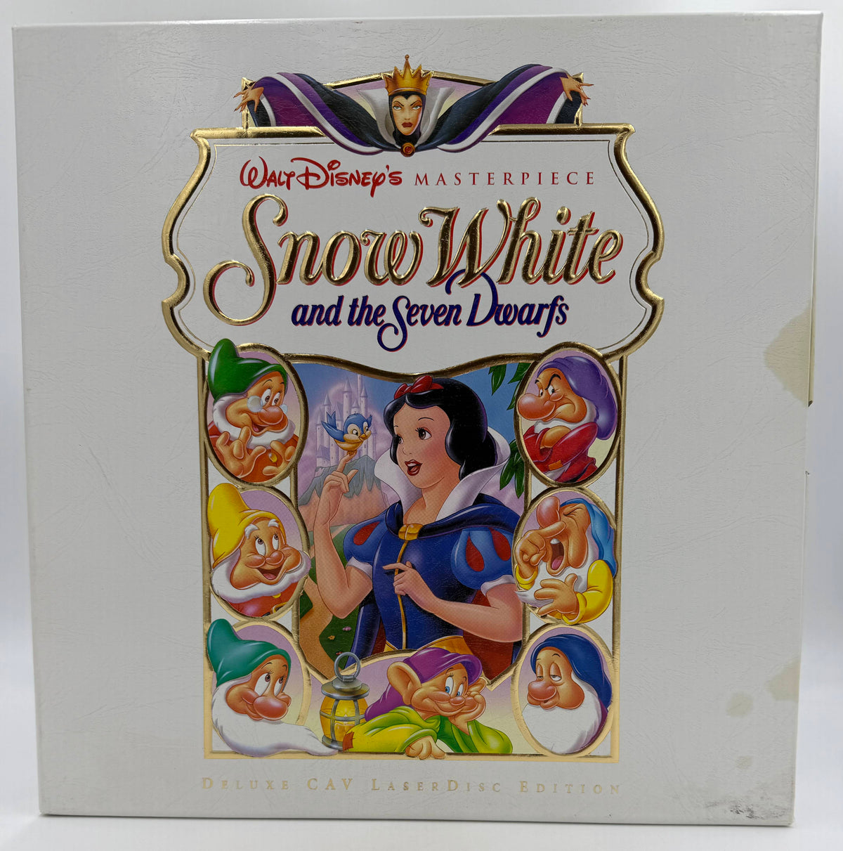 Snow White and the Seven Dwarfs (1937 / 1994) Masterpiece Deluxe CAV Edition Box Set – LaserDisc - VG+