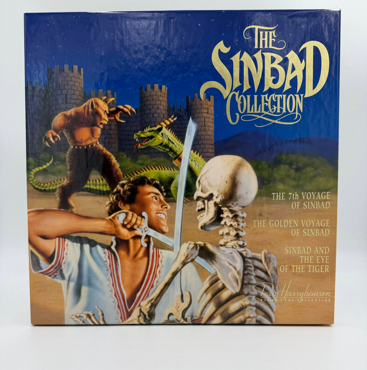 The Sinbad Collection: Ray Harryhausen Signature Collection (1958–1977 / 1995) Special Edition Box Set – LaserDisc - EX