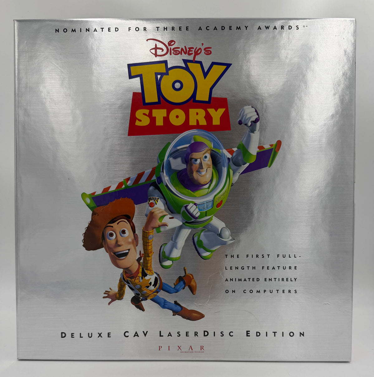 Toy Story (1995 / 1996) Deluxe CAV Letterbox Edition Box Set – LaserDisc - EX