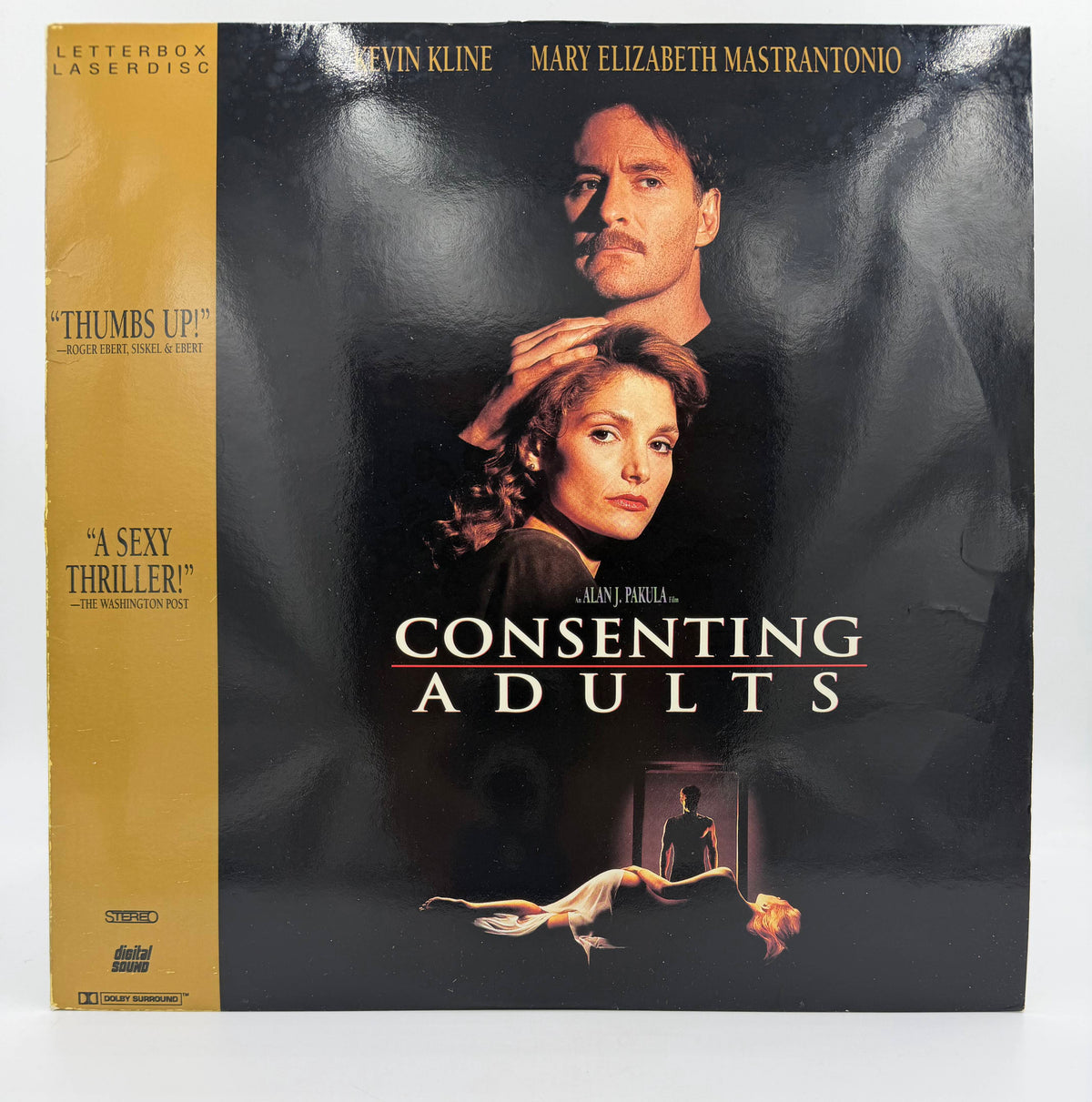 Consenting Adults (1992 / 1993) Letterbox Laserdisc – LaserDisc - EX