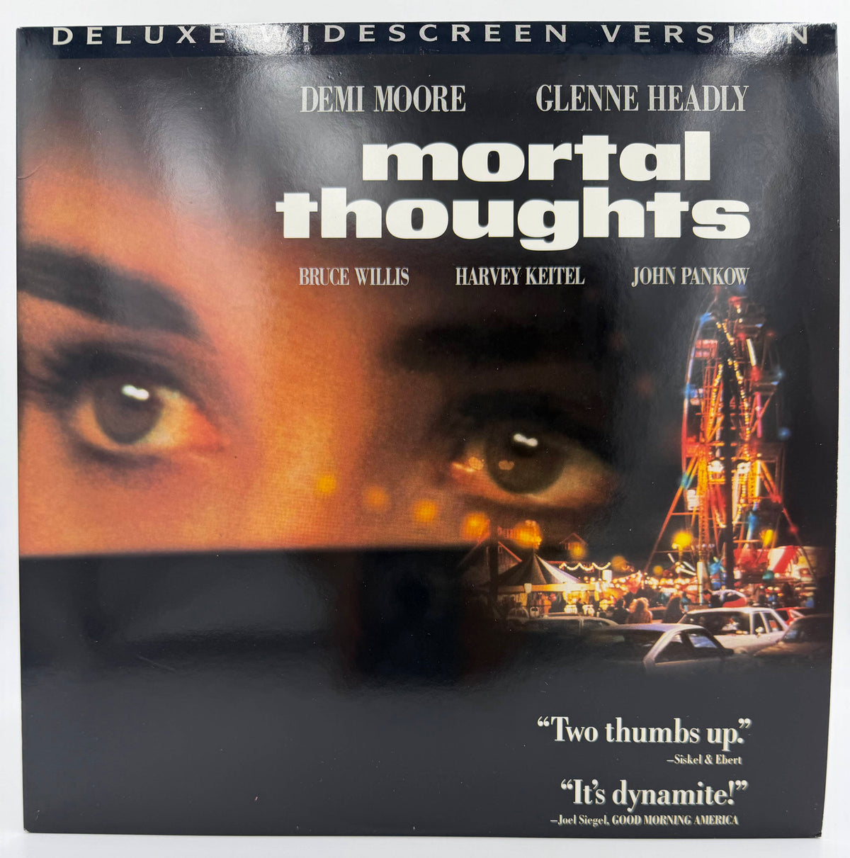Mortal Thoughts (1991 / 1991) Deluxe Widescreen Version – LaserDisc - EX