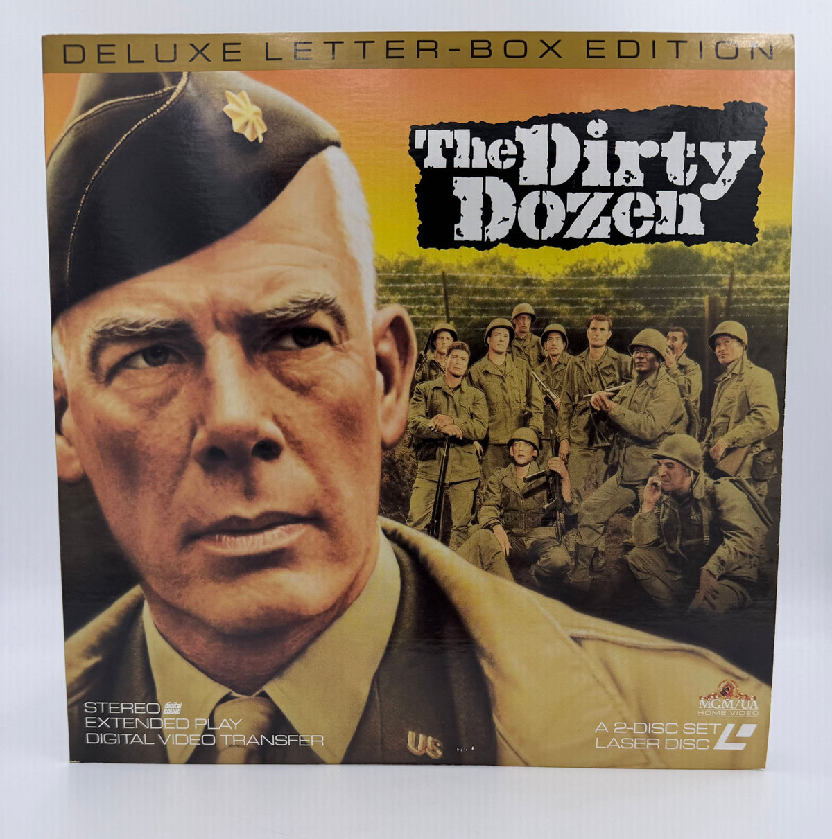 The Dirty Dozen (1967 / 1991) Deluxe Letter-Box Edition – LaserDisc - EX
