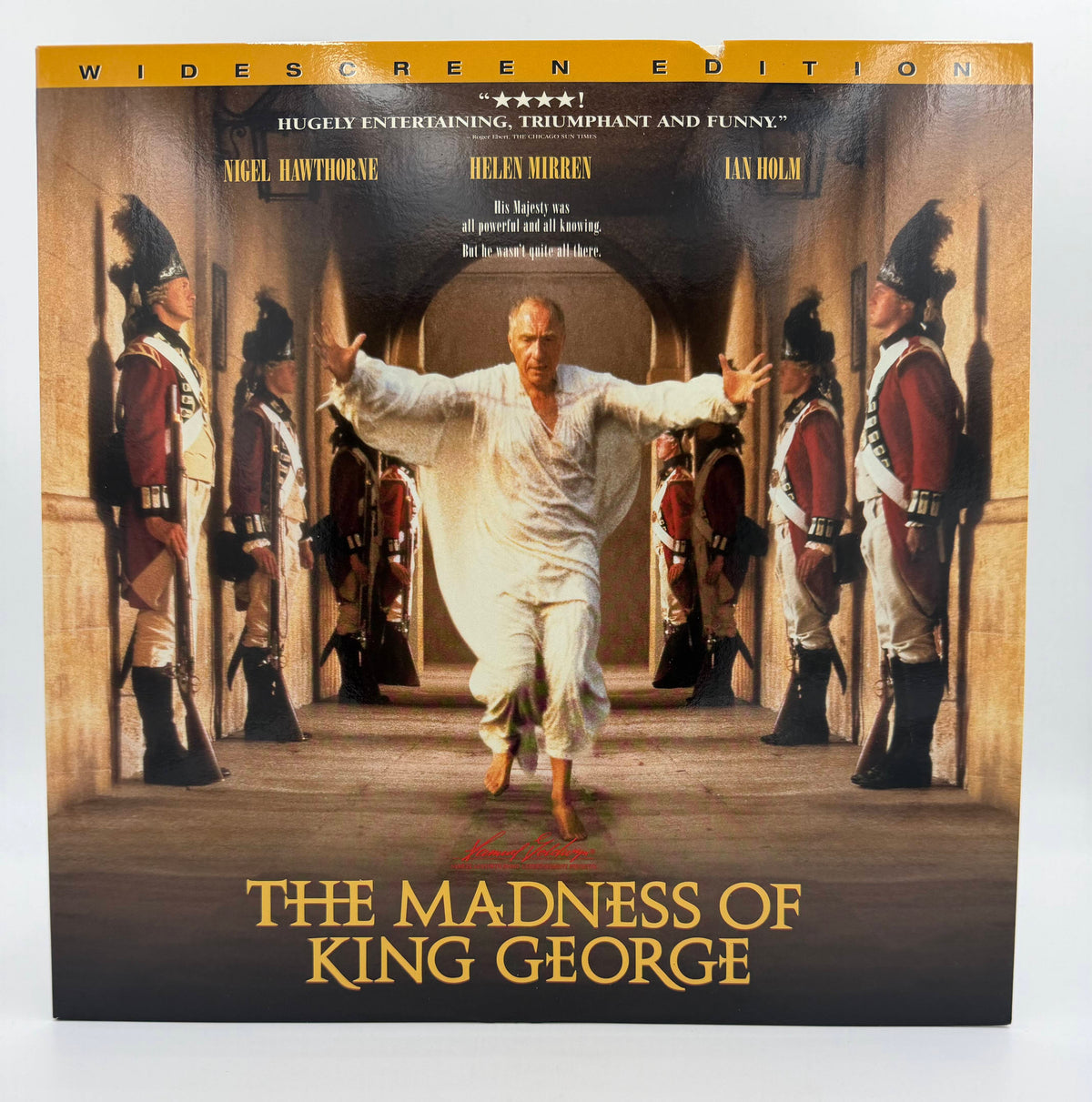 The Madness of King George (1994 / 1995) Widescreen Edition – LaserDisc - EX