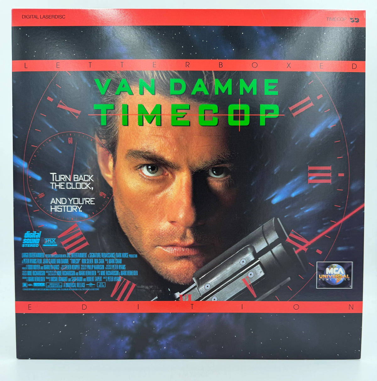 Timecop (1994 / 1995) Letterboxed Edition – LaserDisc - EX