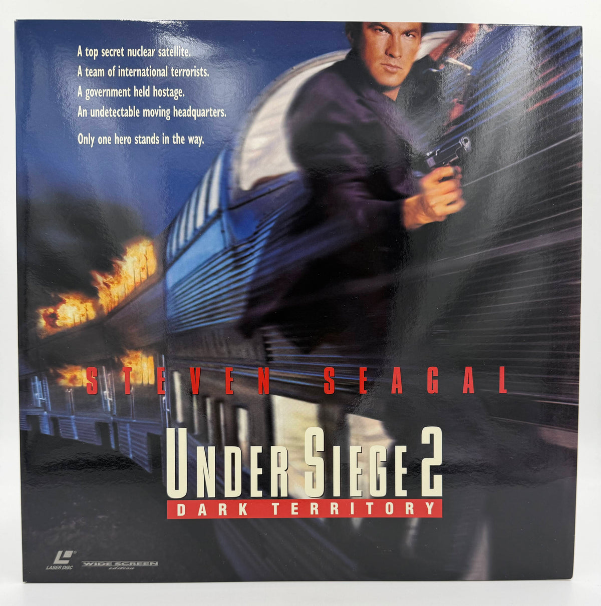 Under Siege 2: Dark Territory (1995 / 1995) Wide Screen Edition – LaserDisc - EX