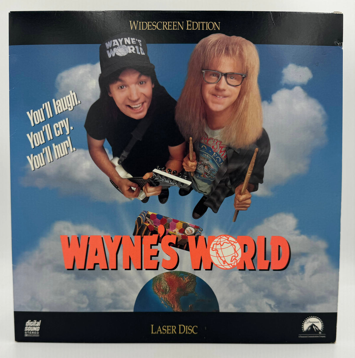 Wayne's World (1992 / 1992) Widescreen Edition – LaserDisc - EX