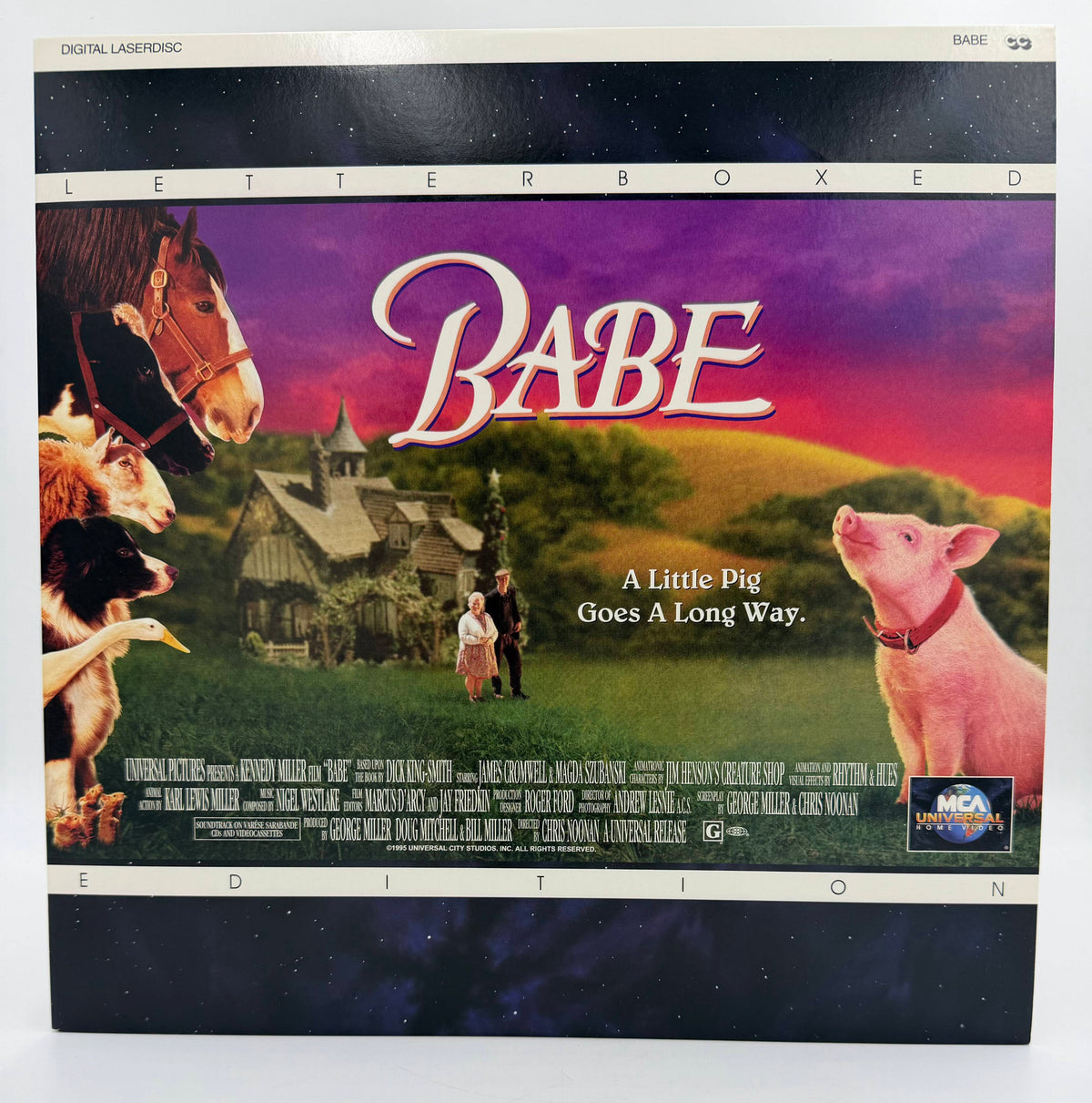 Babe (1995 / 1996) Letterboxed Edition – LaserDisc - EX
