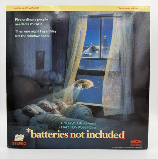 *batteries not included (1987 / 1988) Letterboxed Edition – LaserDisc - VG+