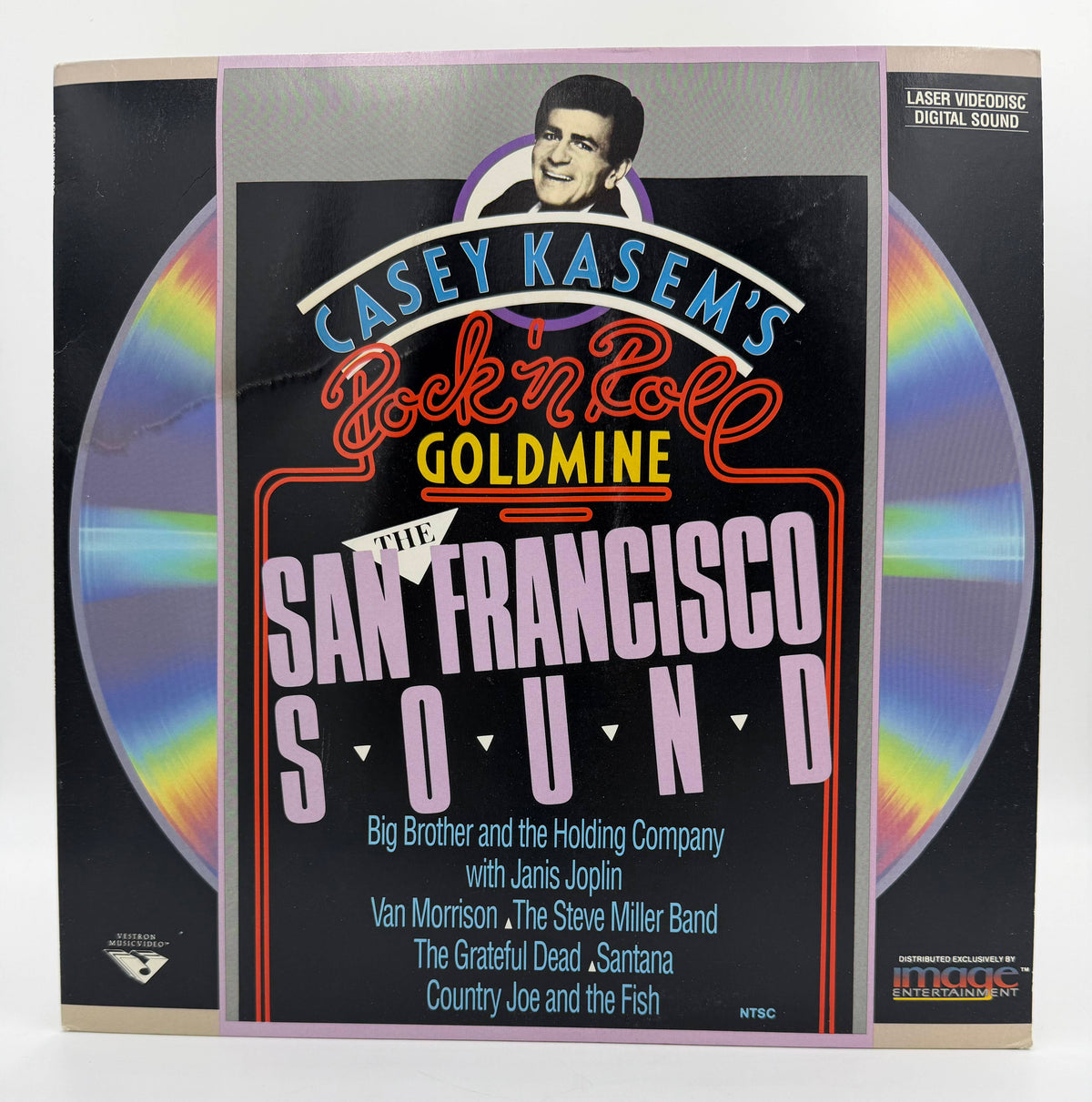 Casey Kasem's Rock 'n' Roll Goldmine: The San Francisco Sound (1986 / 1988) Digital Sound Edition – LaserDisc - VG