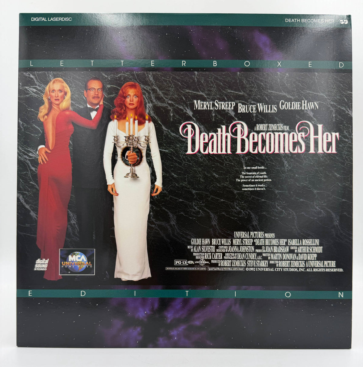 Death Becomes Her (1992 / 1992) Letterboxed Edition – LaserDisc - EX