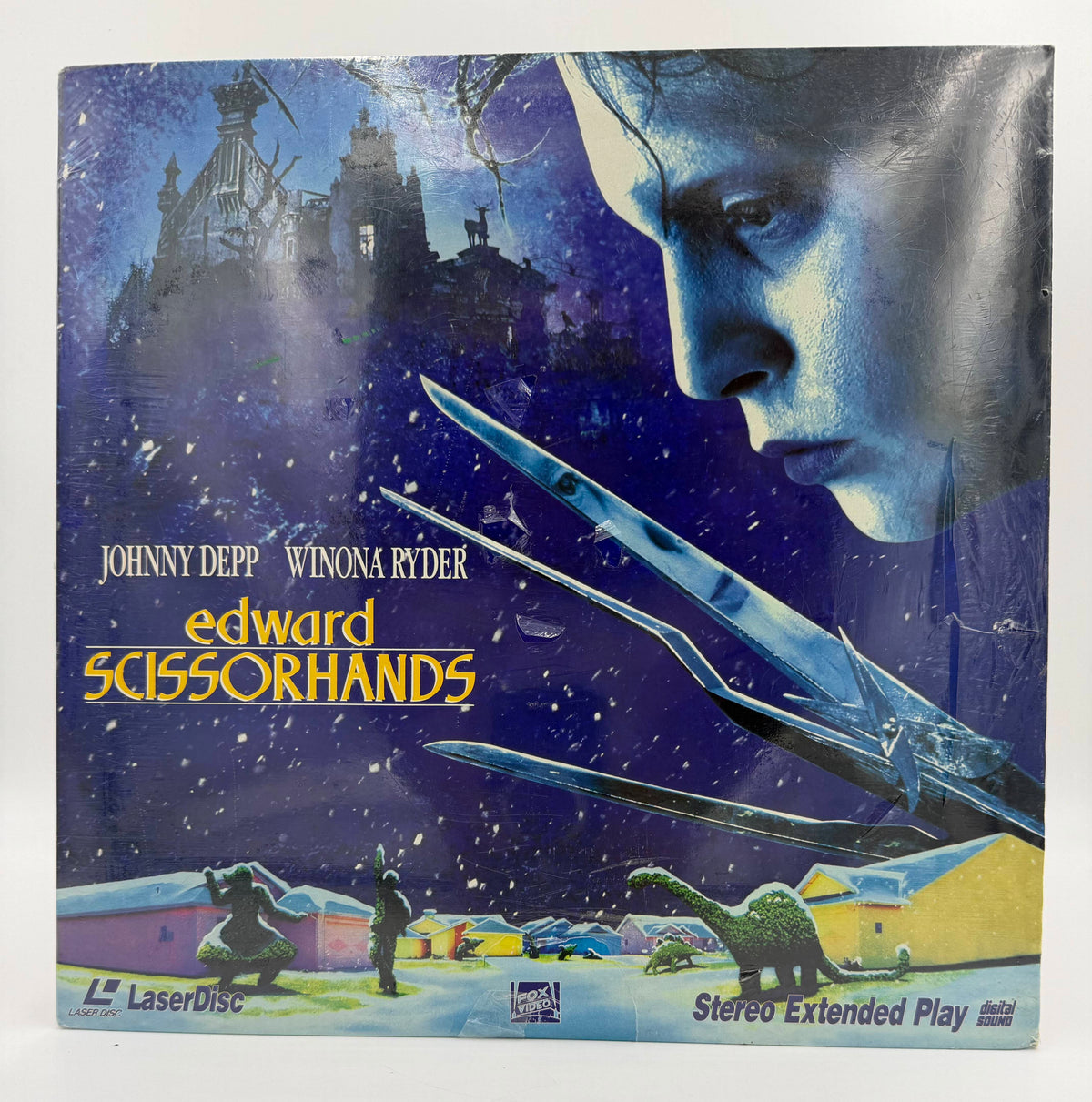 Edward Scissorhands (1990 / 1991) Standard Edition – LaserDisc - EX - Factory Sealed