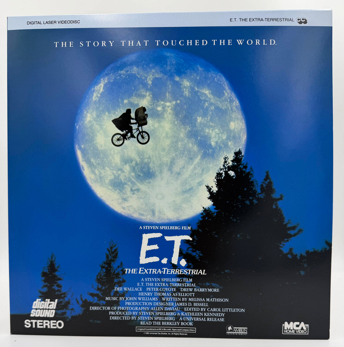 E.T. The Extra-Terrestrial (1982 / 1988) Letterboxed Edition – LaserDisc - EX