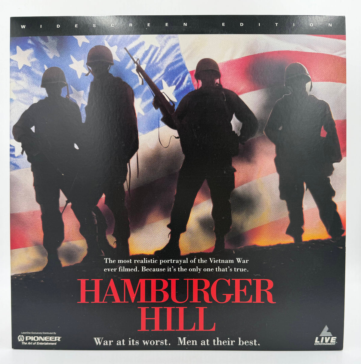 Hamburger Hill (1987 / 1995) Widescreen Edition – LaserDisc - EX