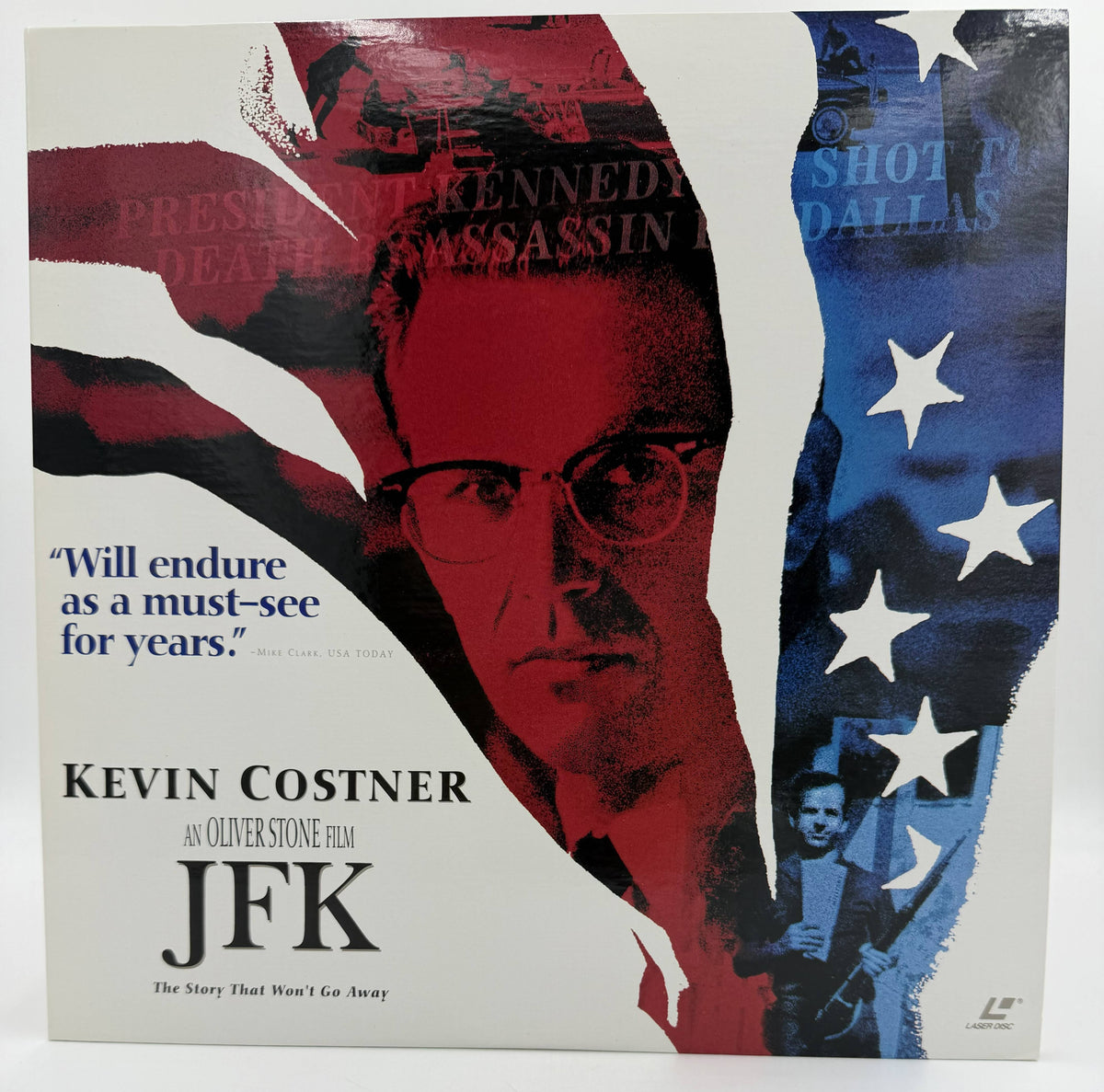 JFK (1991 / 1992) Wide Screen Edition – LaserDisc - EX