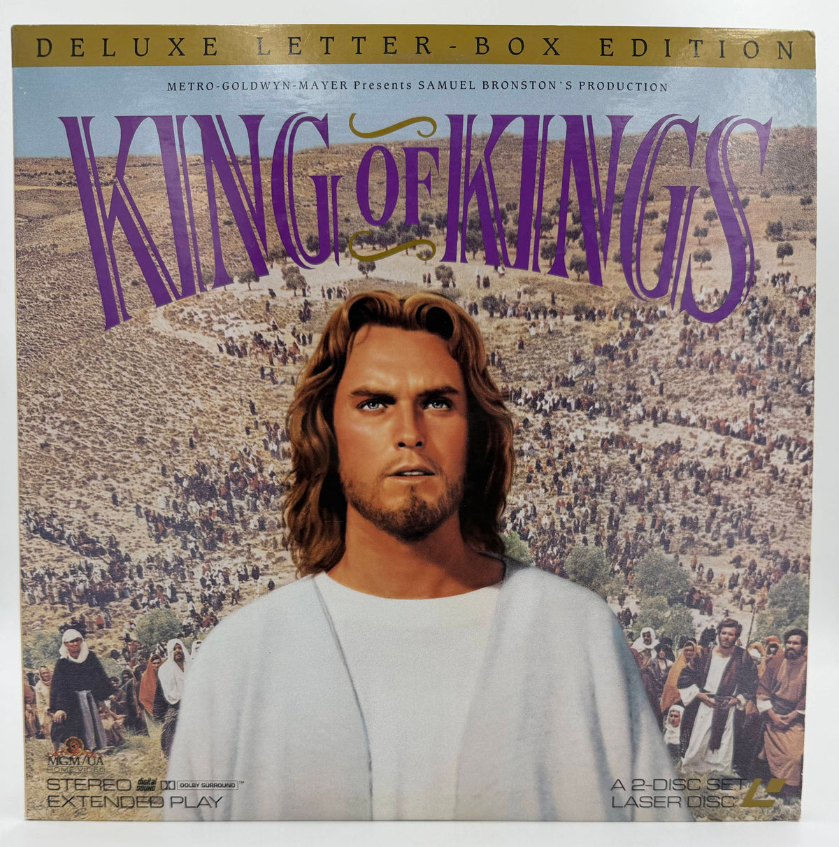 King of Kings (1961 / 1991) Deluxe Letter-Box Edition – LaserDisc - EX