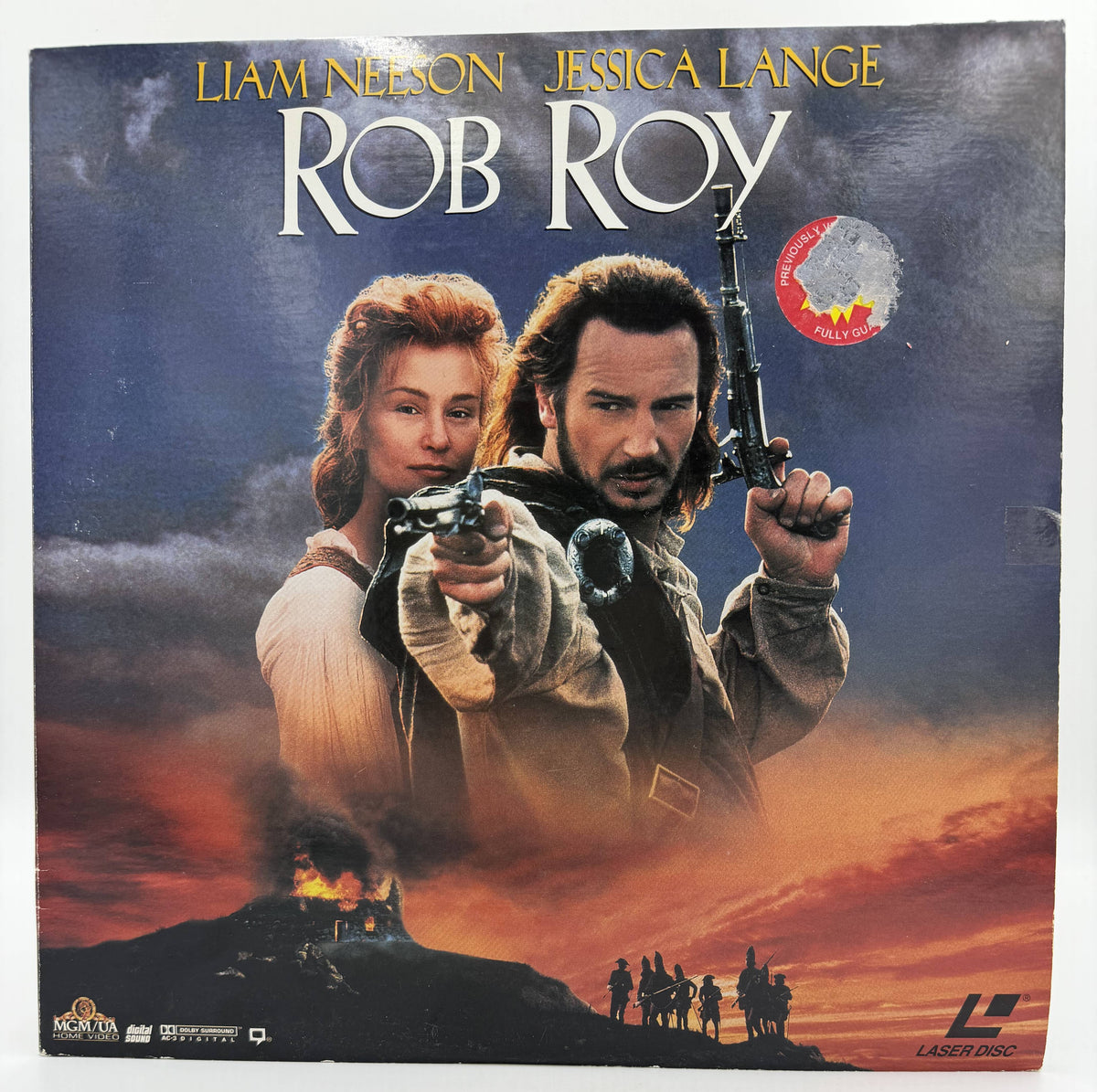 Rob Roy (1995 / 1995) Widescreen Edition – LaserDisc - VG+