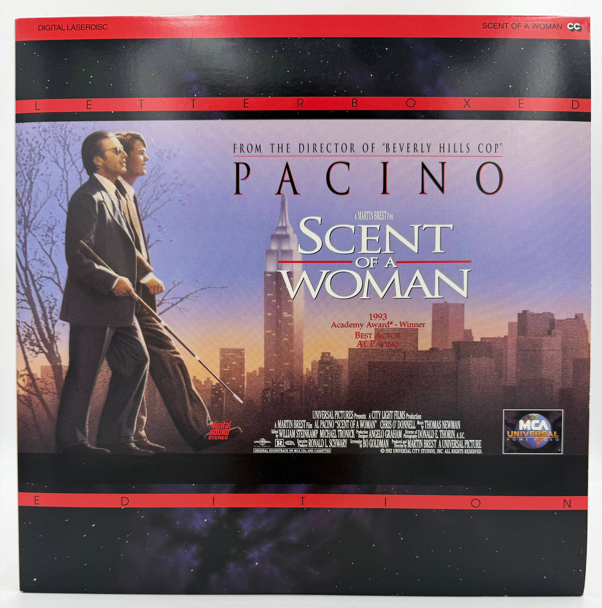 Scent of a Woman (1992 / 1993) Letterboxed Edition – LaserDisc - EX