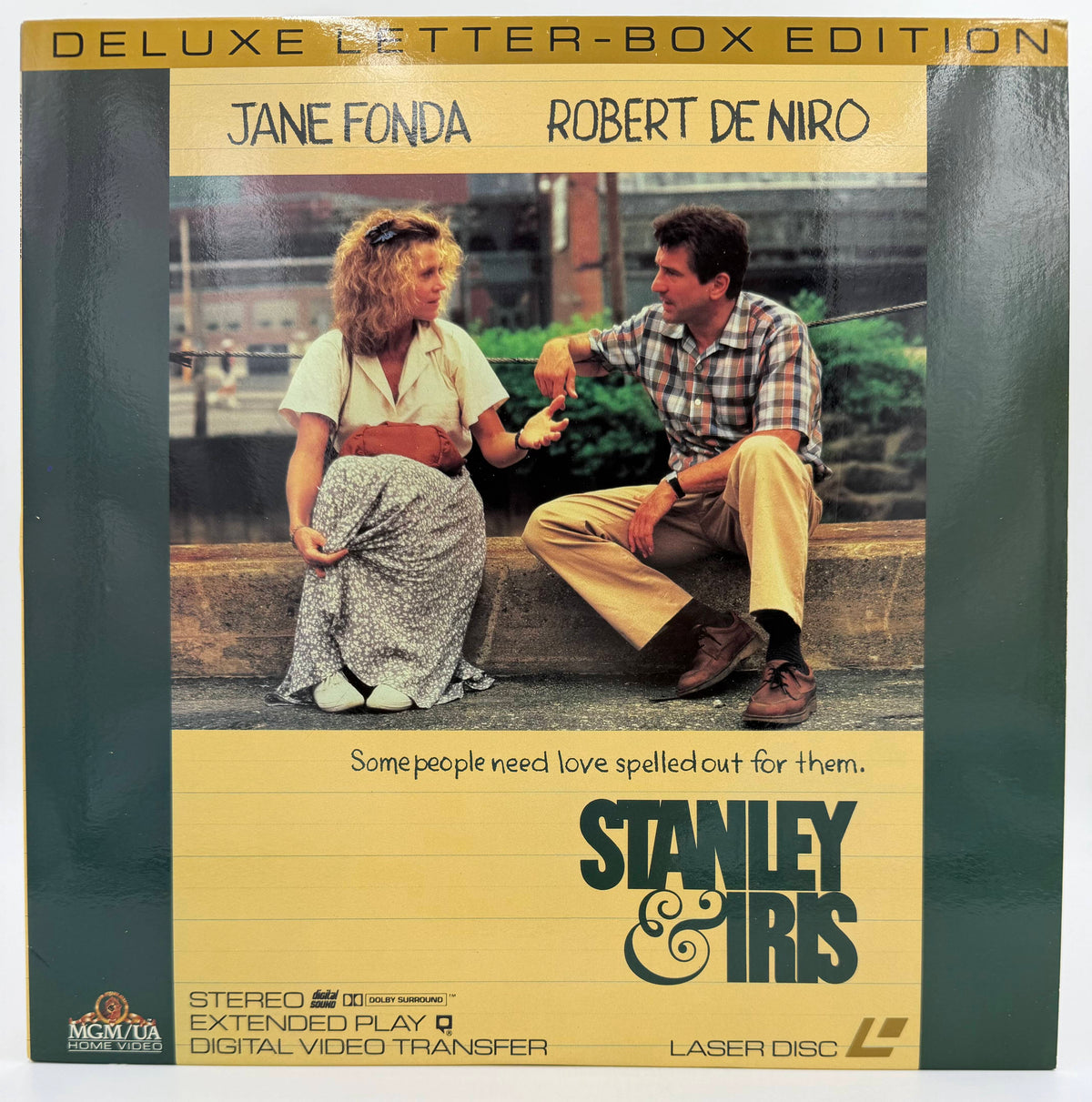 Stanley & Iris (1990 / 1990) Deluxe Letter-Box Edition – LaserDisc - EX