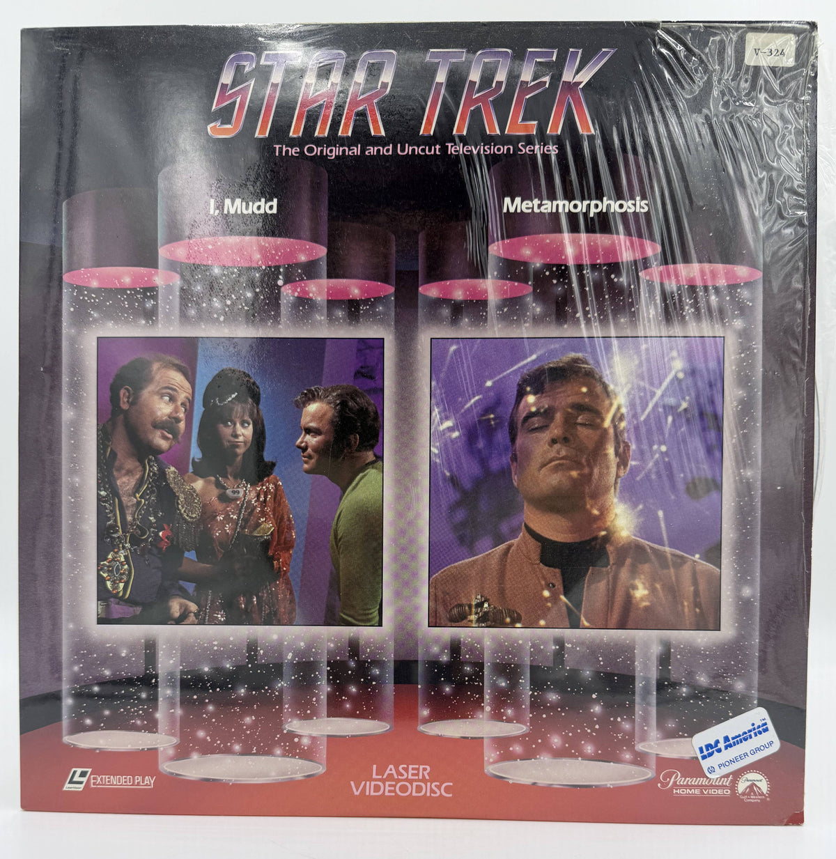 Star Trek: The Original Series – "I, Mudd" / "Metamorphosis" (1967 / 1985) Standard Edition – LaserDisc - EX