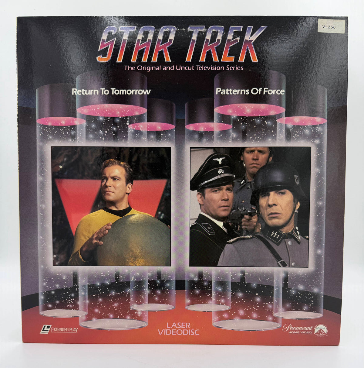 Star Trek: The Original Series – "Return To Tomorrow" / "Patterns Of Force" (1968 / 1986) Standard Edition – LaserDisc - VG+