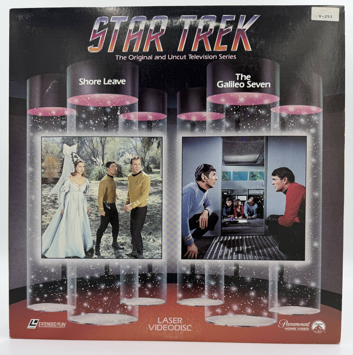 Star Trek: The Original Series – "Shore Leave" / "The Galileo Seven" (1966 / 1985) Standard Edition – LaserDisc - VG+